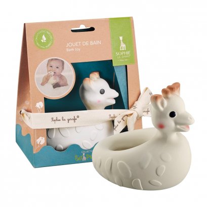 (สินค้ามีตำหนิ) ของเล่นอาบน้ำยีราฟโซฟี Bath toy Sophie la girafe So'pure